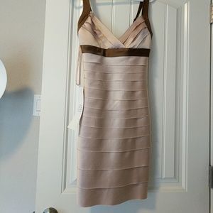 Light Pink/Cream Cocktail Dress